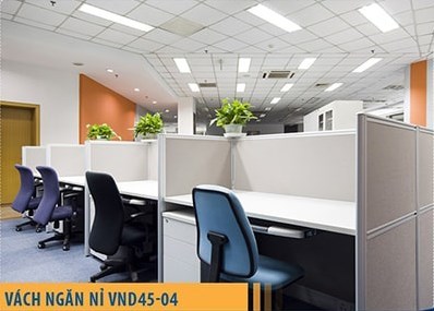 VÁCH NGĂN VĂN PHÒNG NỈ VND45-04