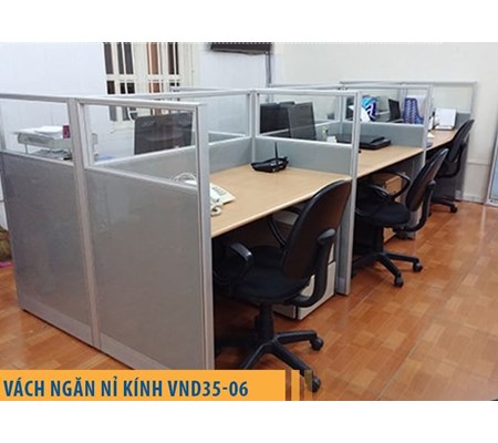 VÁCH NGĂN NỈ KÍNH VNK35-06